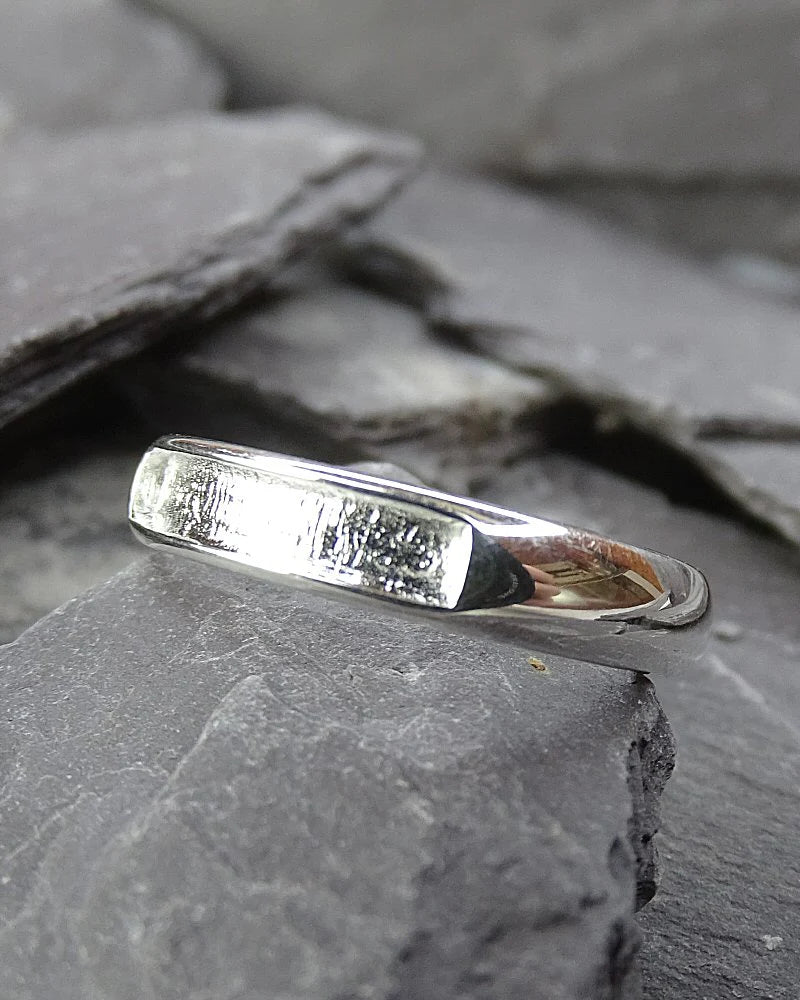 Silver Channel Ring - 0973L