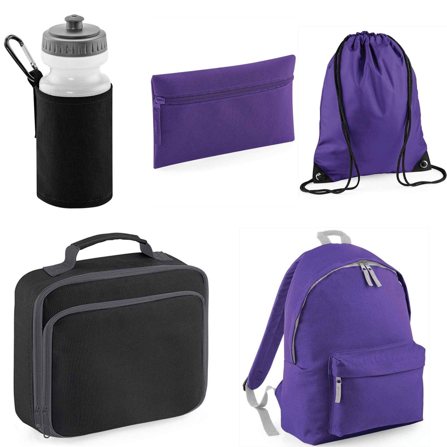 12 Litre - Back to School 5 Piece Set - Initial and Name