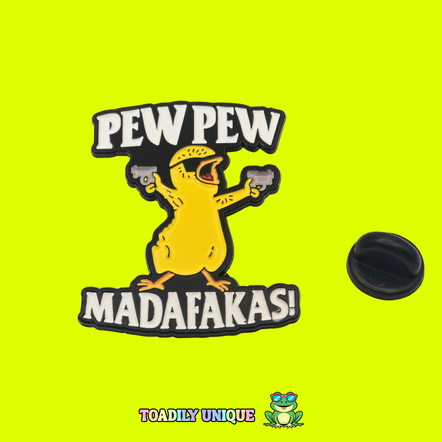 Pew pew... Pin Badge