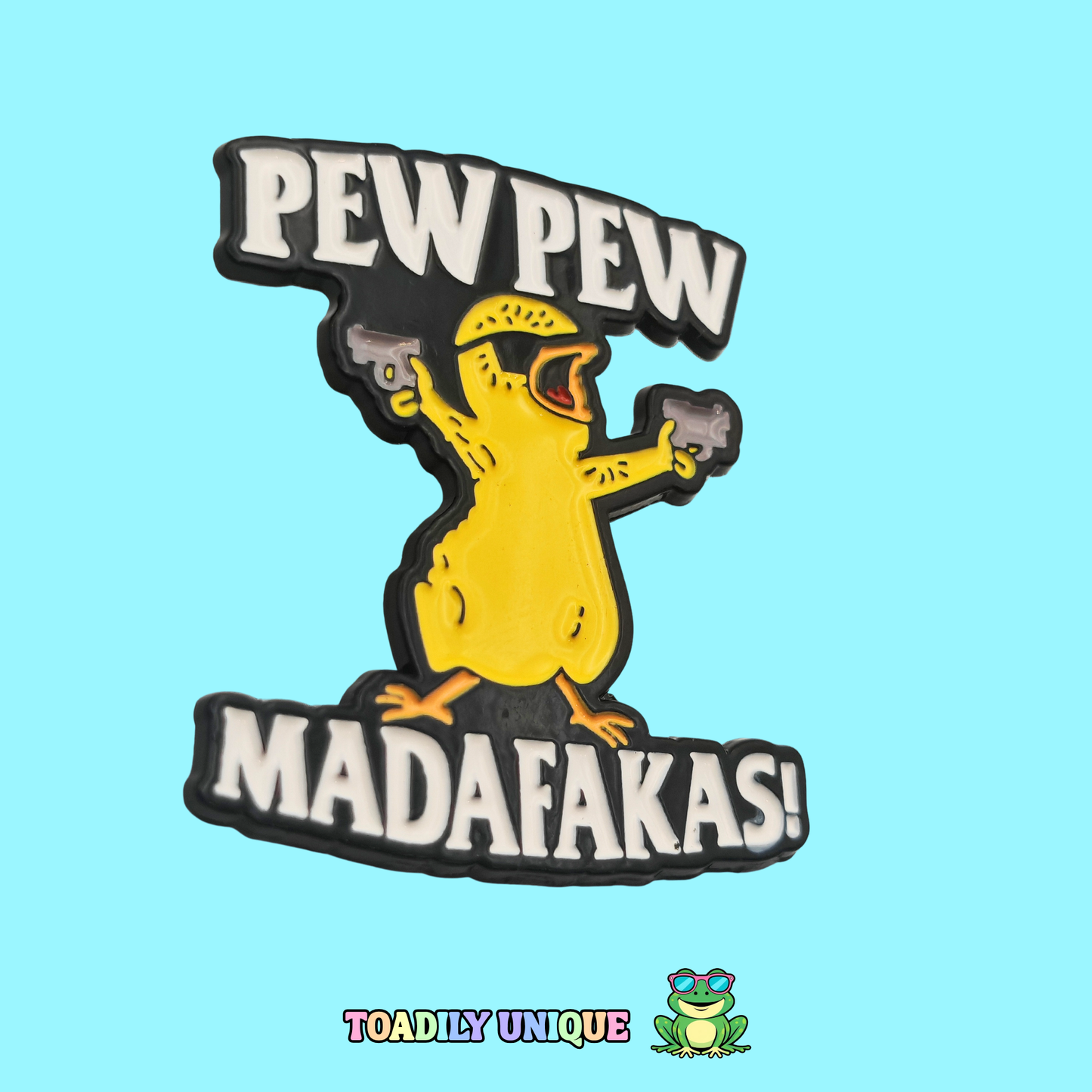 Pew pew... Pin Badge