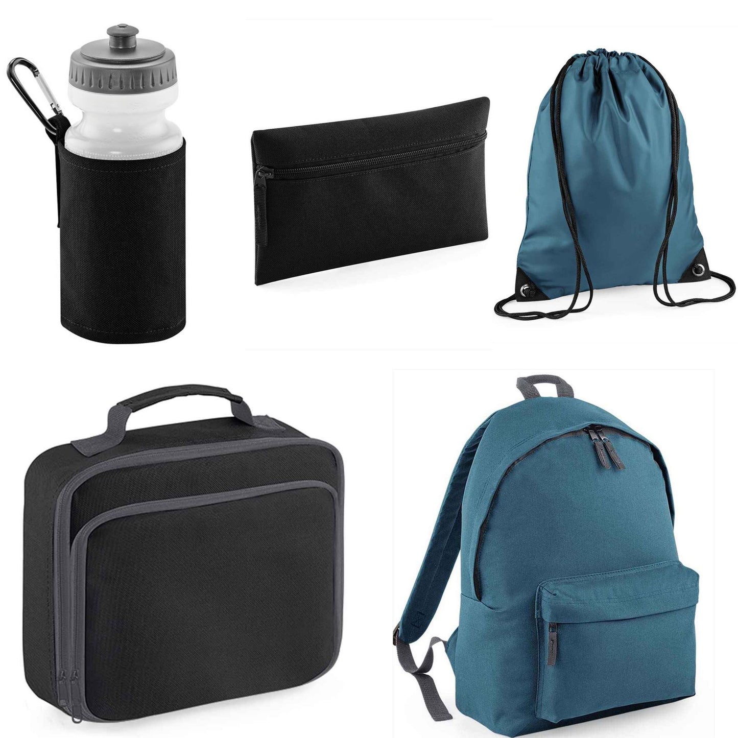 18 Litre - Back to School 5 Piece Set - Initial and Name