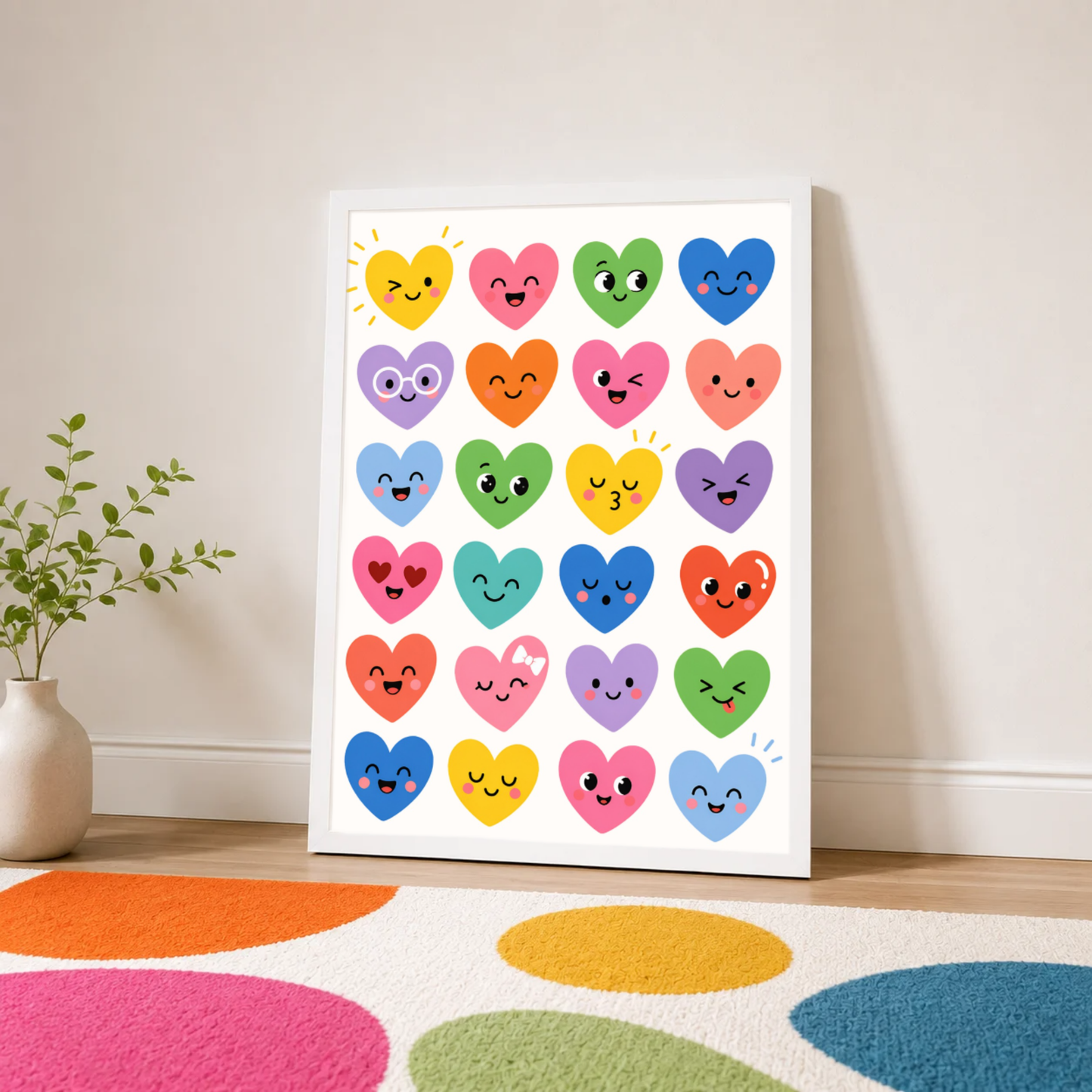 Playful Emotion Hearts