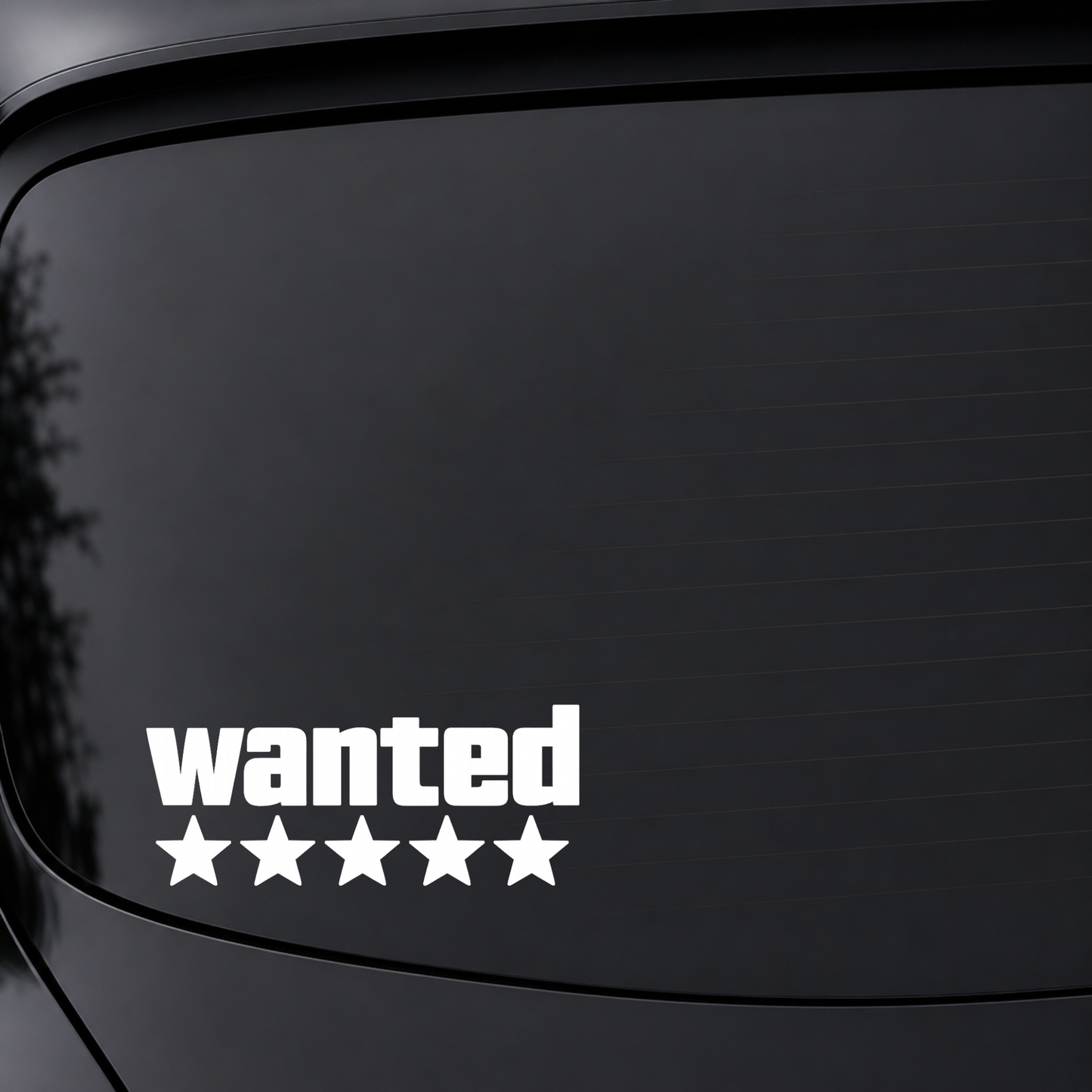 Wanted GTA Inspired - Vinyl Decal