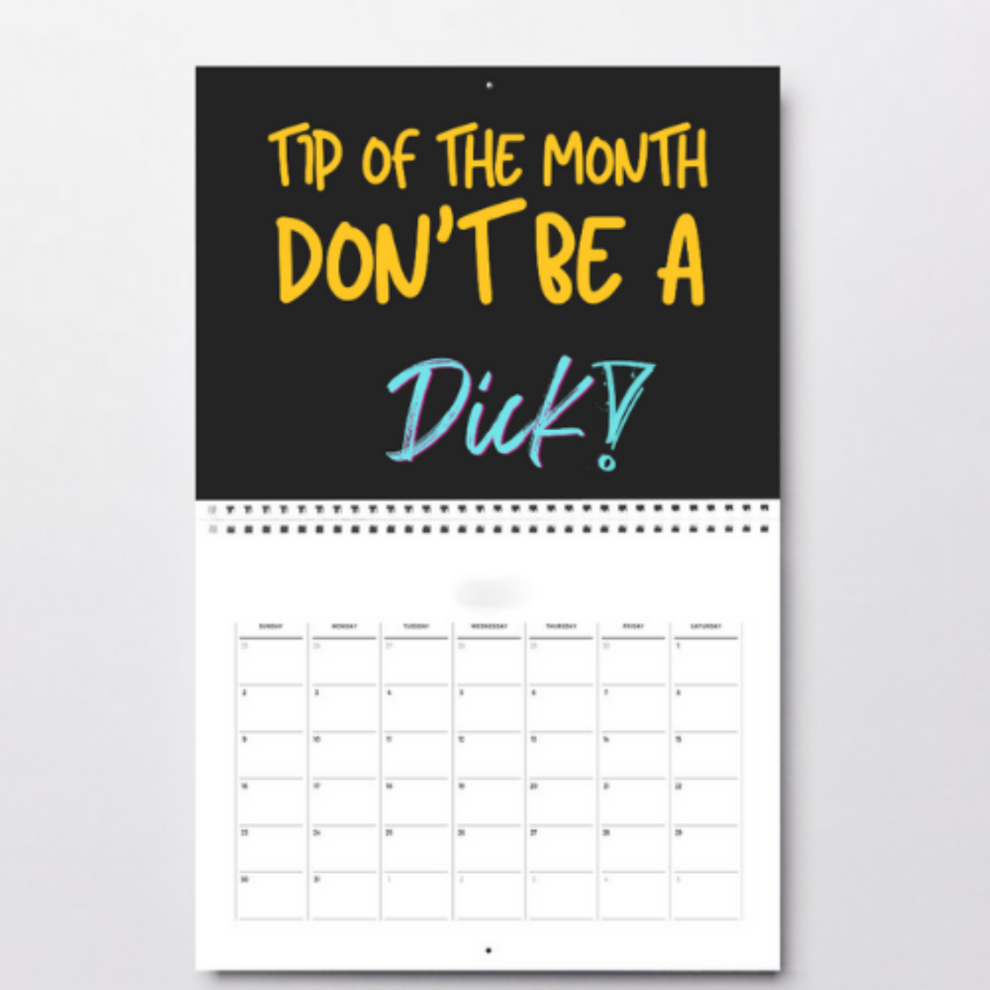 2026 Swearword Wall Calendar