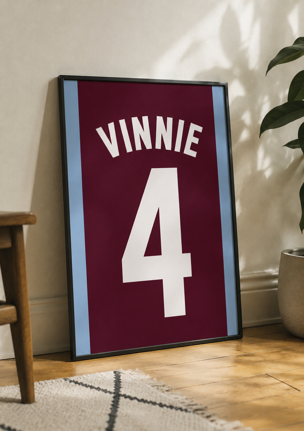 Personalised 2D Football Team Shirt Inspired
