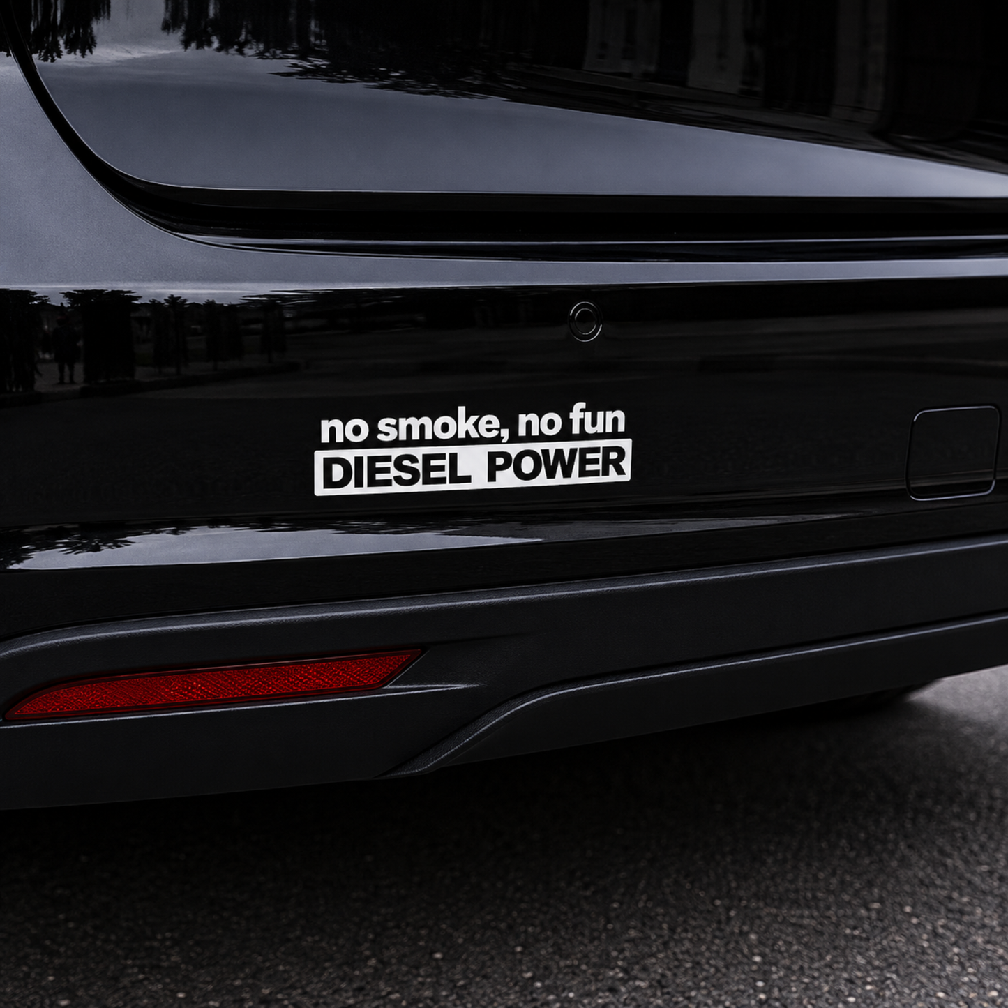No Smoke No Fun Diesel Power - Vinyl Decal