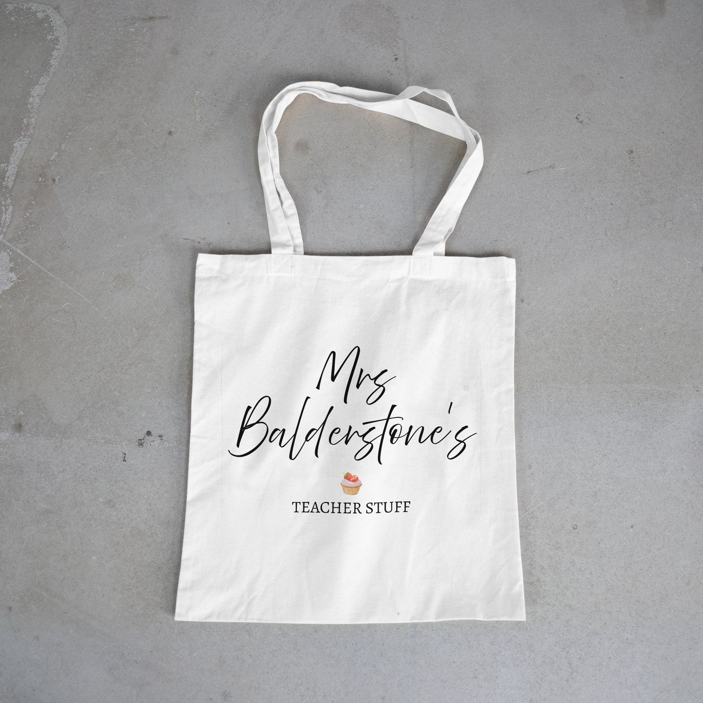 Personalised Tote Bag "Teacher Stuff"
