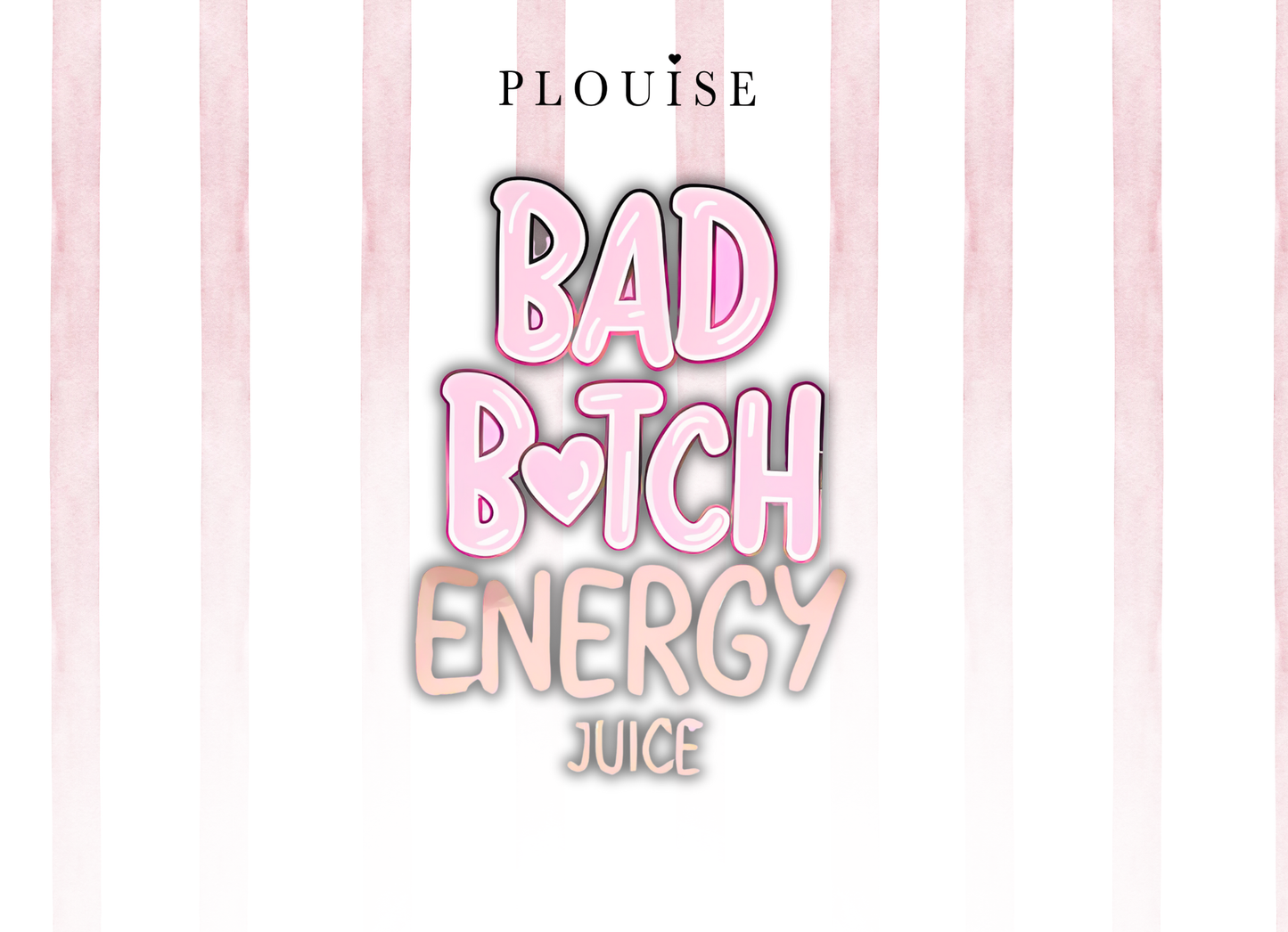 Glass Heat Proof Straightener Board - Bad B*tch Energy Stripes