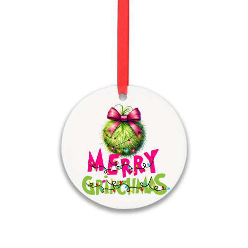 Merry Grinchmas Baubles