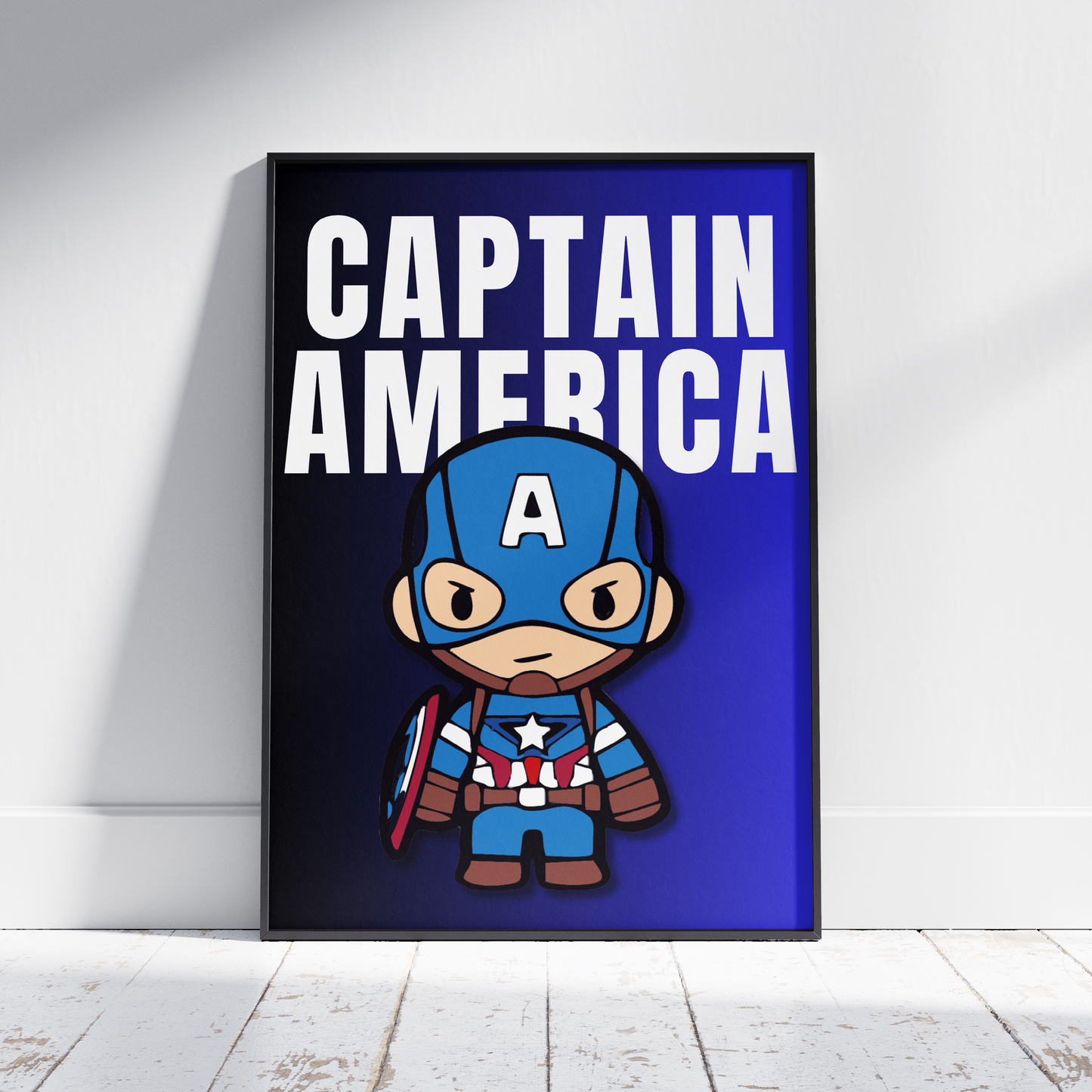 Captain America- Bold Letter