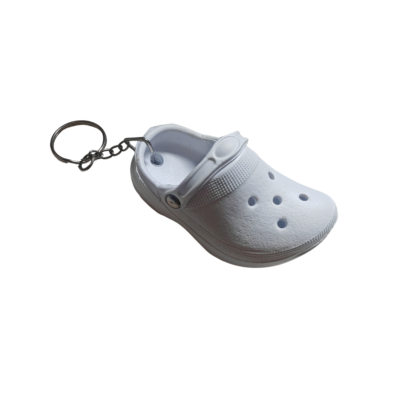Croc Inspired Rubber Keyring
