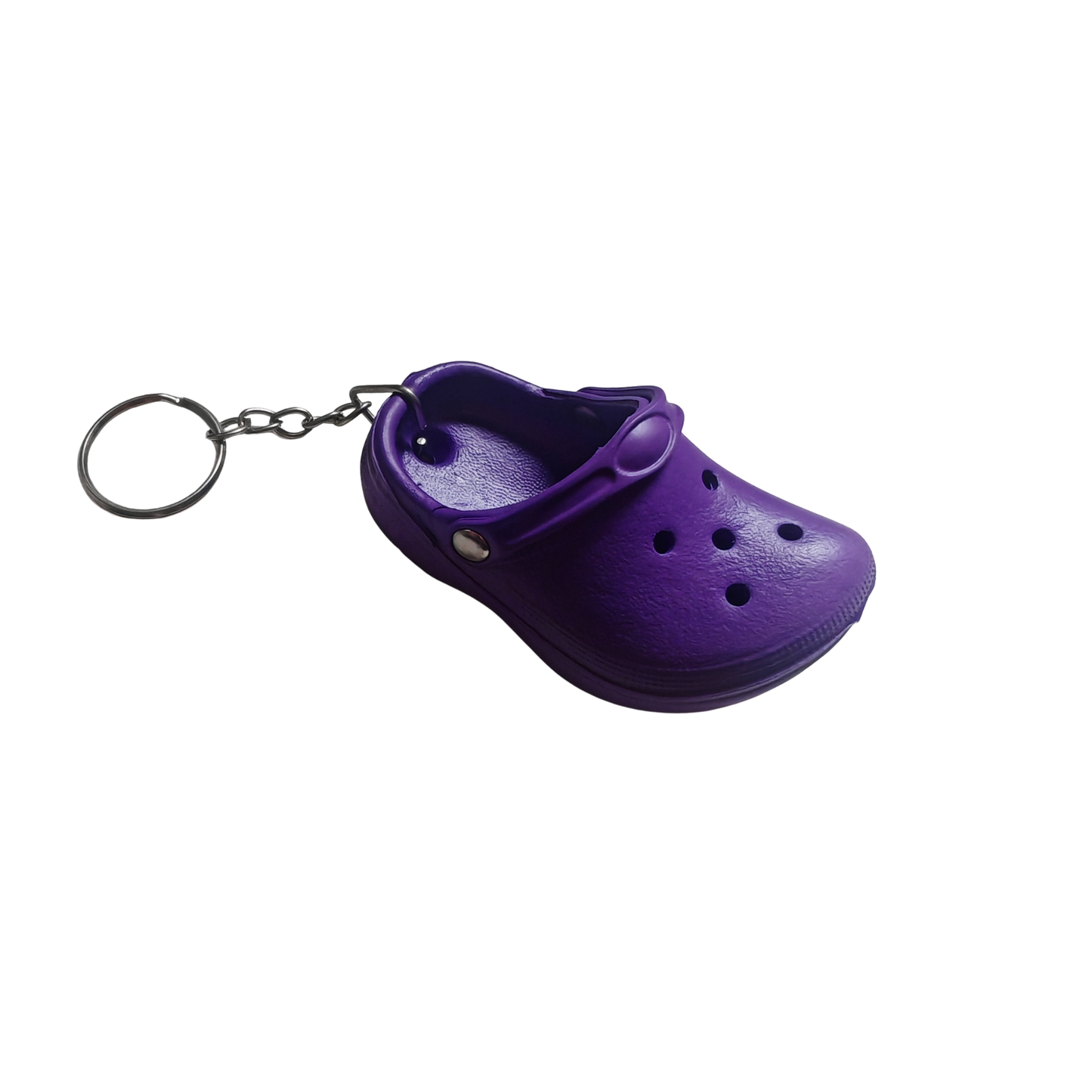 Croc Inspired Rubber Keyring
