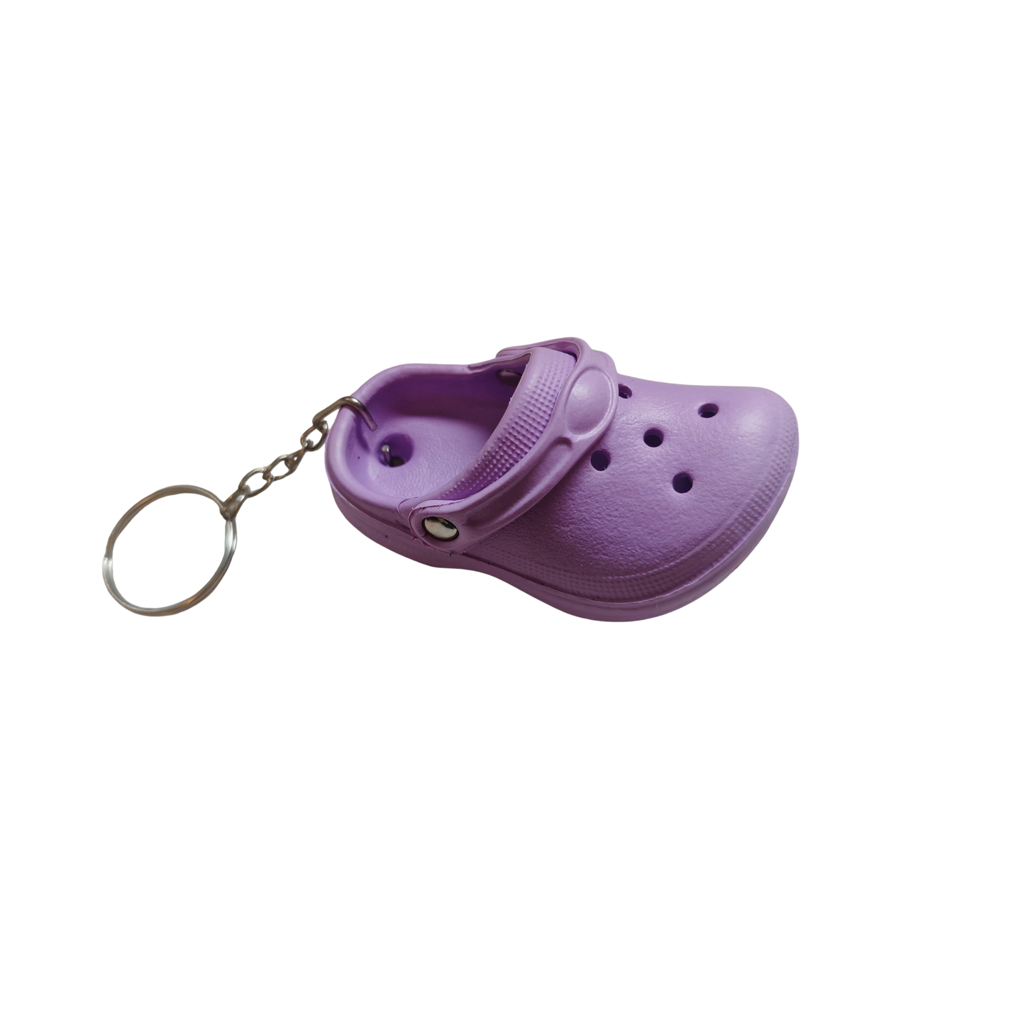 Croc Inspired Rubber Keyring
