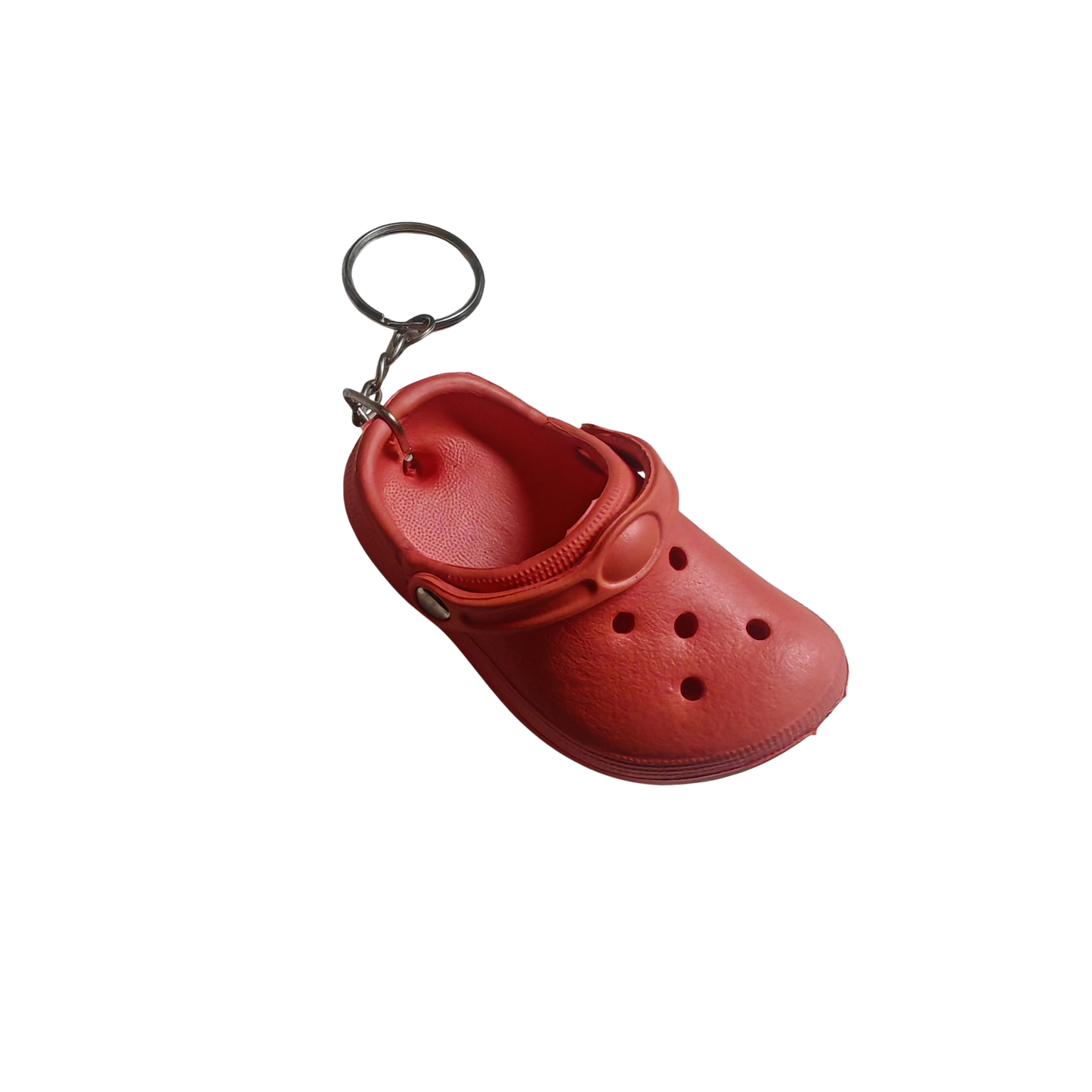 Croc Inspired Rubber Keyring