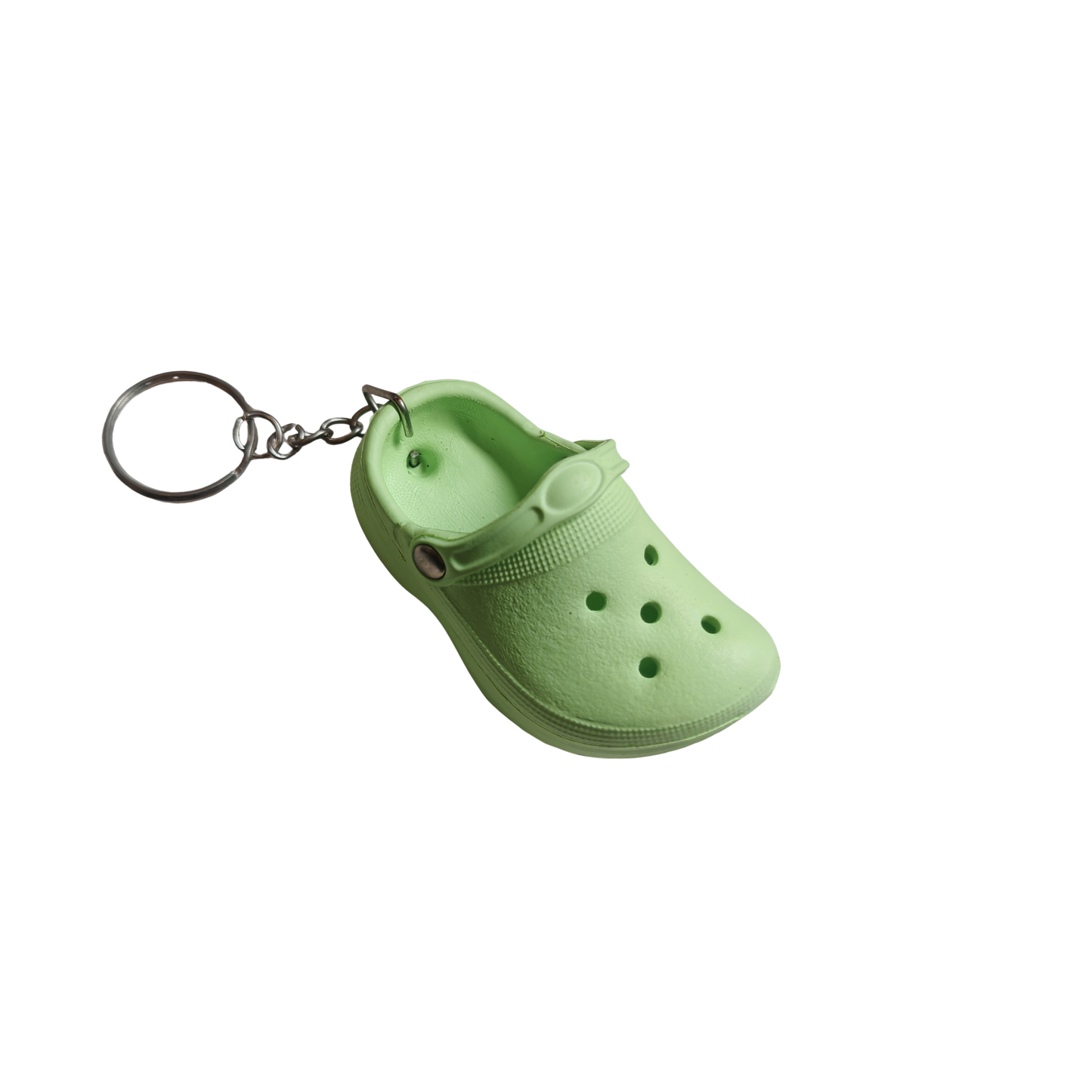 Croc Inspired Rubber Keyring
