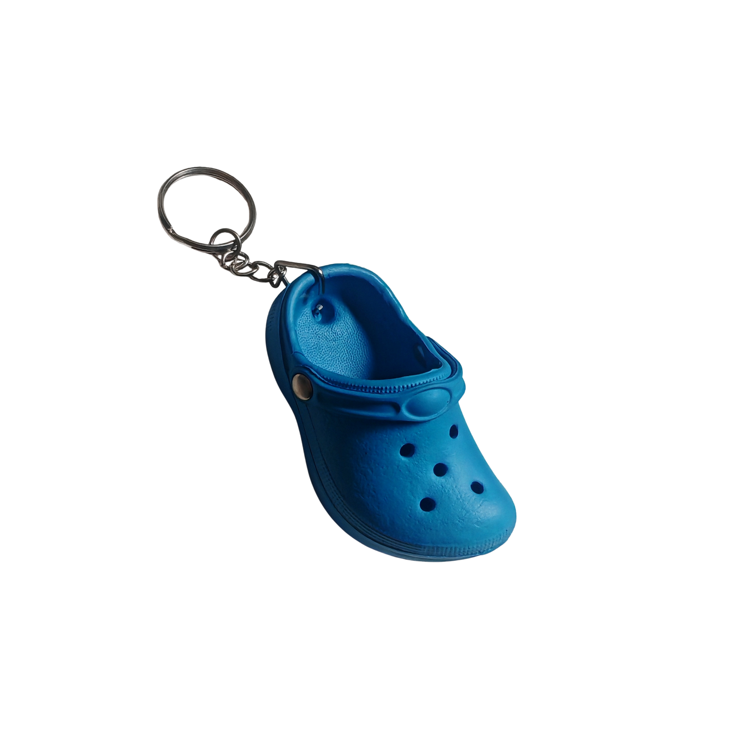 Croc Inspired Rubber Keyring