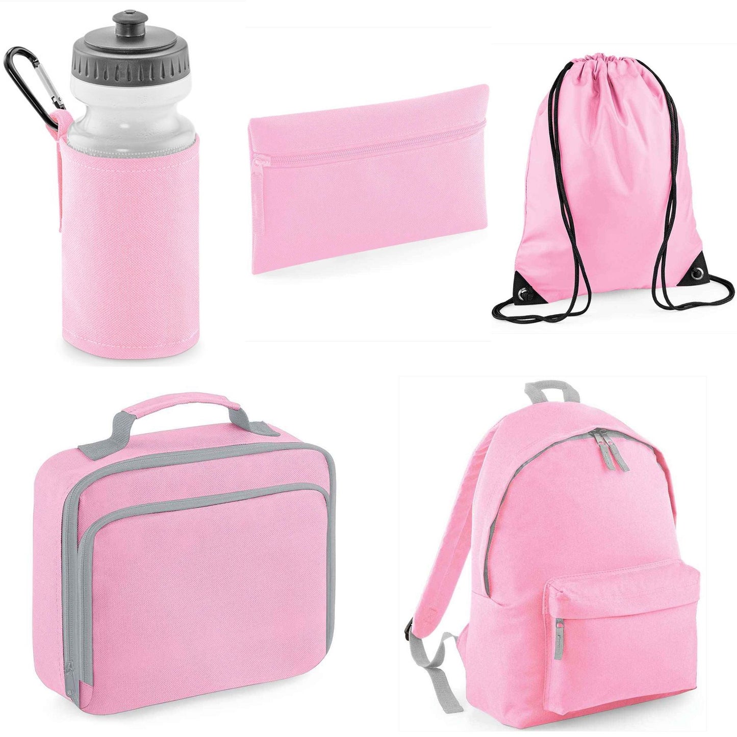 Toddler 9 Litre - Back to School 5 Piece Set - Initial and Name