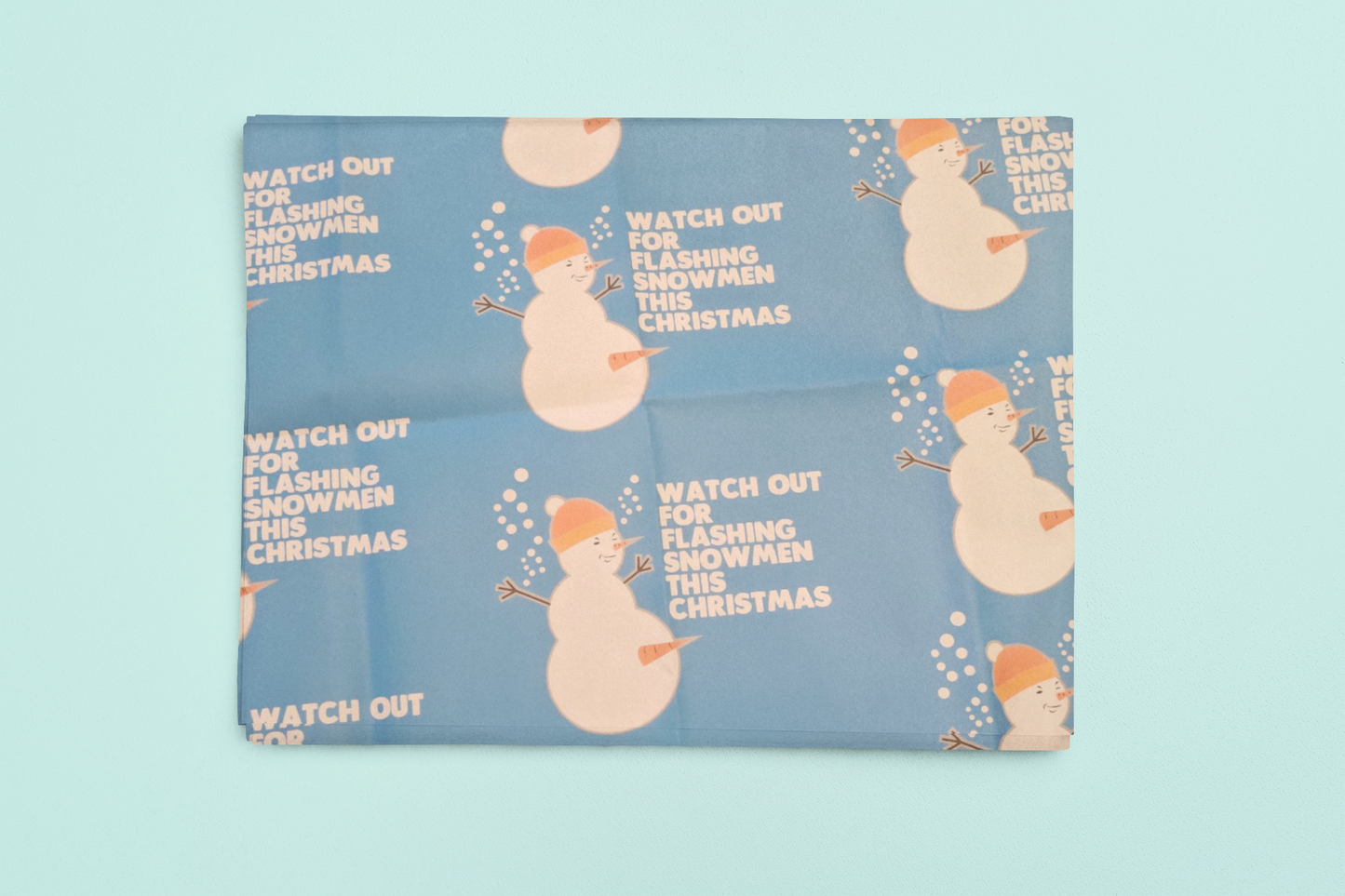 Watch out for flashing snowmen