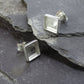 Square Silver Earring - 0028S