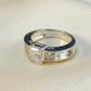 Silver 3 Stone CZ Ring  - 0030M