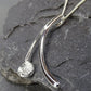 Silver Split Necklace - 0036S