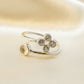 Silver Adjustable Ring 4mm - 0116S