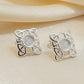 Solid Silver Celtic Earrings - 0126S