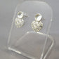 Silver Stud Earring with a cz - 0174S