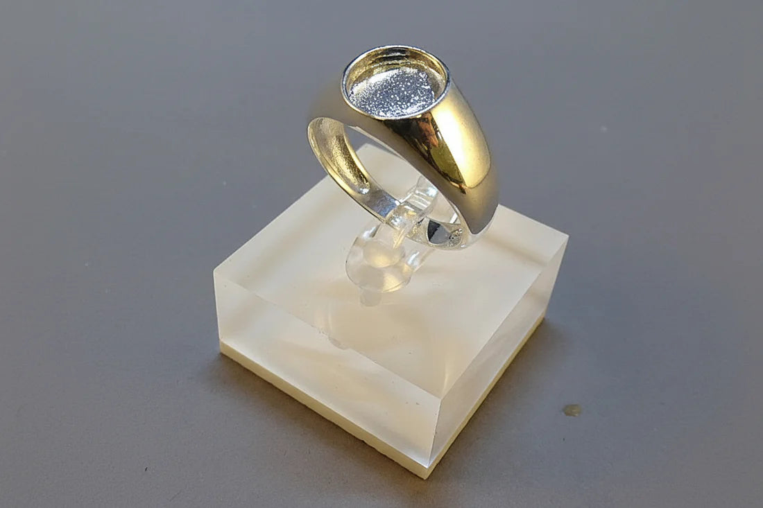 Gent Silver signet ring - 0213R