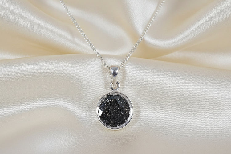 Silver 10mm Round Necklace - 0225S