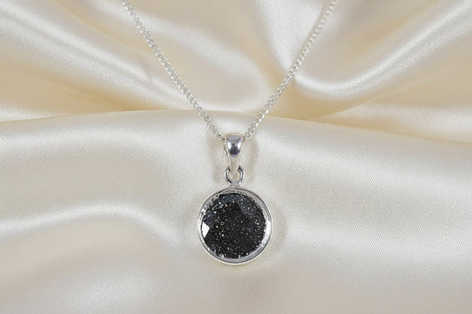 Silver 10mm Round Necklace - 0225S