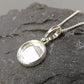Silver 10mm Round Necklace - 0225S