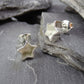 Small silver Star Studs - 0276S