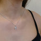 Round cz Necklace - 0277S