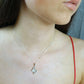 Silver Lightning Bolt Necklace - 0306S