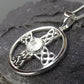 Silver Celtic Necklace - 0457S