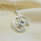 Silver Celtic Necklace - 0457S