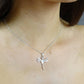 Silver 925 Dragonfly Necklace - 0472S