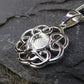 Solid silver Celtic Necklace - 0556S