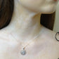 Solid silver Celtic Necklace - 0556S