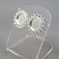 Stunning Silver CZ Stud Earring - 0595S