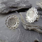 Stunning Silver CZ Stud Earring - 0595S