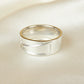 Gents solid silver Chanel Ring - 0626N