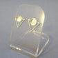 Silver Triangle Studs - 0806S