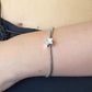 Silver Star Bangle Charm for bracelet - 0873S