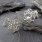 Silver Flower Style Studs - 0922S