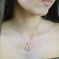 Silver Triple heart Necklace - 0968S