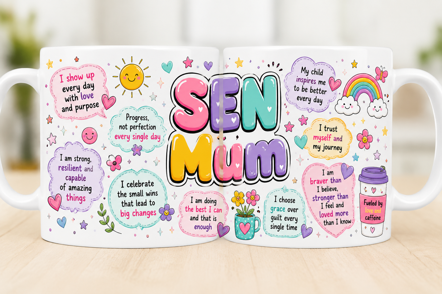 SEN Mum Affirmation 2 - 11oz Mug