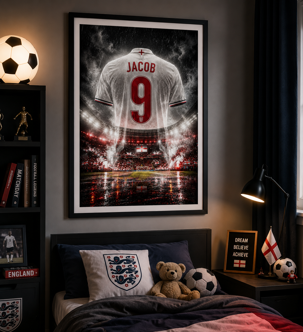 Personalised Football Shirt Art