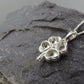 Solid Silver Four Leaf Clover - 1001S